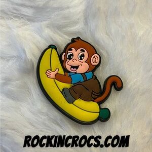 Curious George Croc Charm
